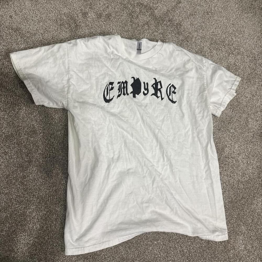 White And Black Empyre Streetwear Tee 1